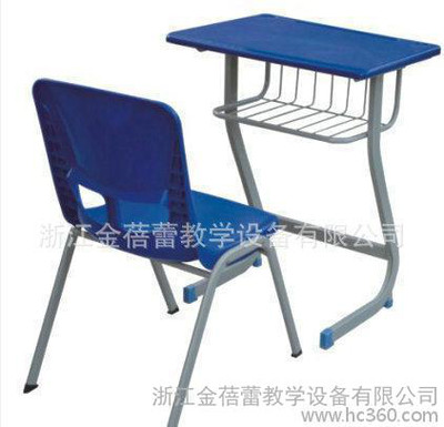学生培训课桌 单人木制课桌椅BL-21398